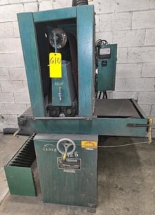 Timesavers #6019-1, 18" Wood Polishing Belt Grinder, 520 Hours, 10 HP