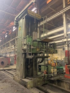 Image for 8" Giddings & Lewis #70-N8-F3X, floor type horizontal boring mill, 444" column travel, 60" spindle travel, hardways, 1970