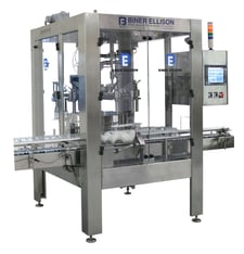 Biner Ellison #44-V40-016=BF, high speed filler, automatic, 16 head rotary, top driven, bottom up
