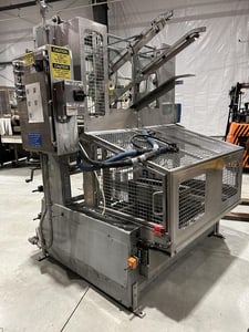 SWF #TFG00VK, One Piece Vertical Glue Seal Tray Former, 44" width x 26" length x 12" depth max. tray size