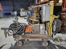 Portable Pump Skid, 5.1' x 6.25' skid, 120' head, 200 psi, 10 HP, 3525 RPM, 575 Volts, 3PH