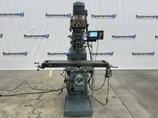 Acer, vertical milling machine with new Ficom 2-Axis digital read out, power feeds, 10" x48" table, 3 HP