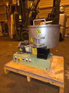 Simpson #48110S-MDL-M, muller mixer, 3/4 HP, Stainless Steel pan & wheels, 110 V., 2012