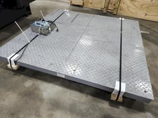 10000 lb. Brecknell #DCSB6060-10-NTEP, Platform Electronic Floor Scale, 5' x5', IP65, 2019