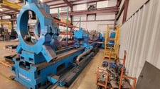 62" x 210" Dainichi #H, Heavy Duty Lathe, 47" chuck, 45" swing over cross slide, 4" spindle bore, 70 HP