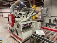 3" Mereen-Johnson #312-DC/SR2, Dip Chain Gang Rip Saw, 14" blades, 12" arbor space, 50 HP, 30-150 FPM, 460