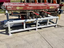 Go Fast #2NX, Double Head Notcher, 12" diameter adjustable cutter heads, (2) 20 HP cutter head motors, 96"