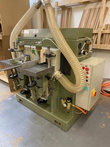 Balestrini #2-TAO, Round End Tenoner, 3-15/16" tenon width, 1-13/16" tenon thickness, 3-1/8" depth of tenon