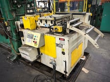 18" x 0.125" Dallas #DRFPS-418-RH, servo feed, 7 roll, w/ pull-through straightener, 2003
