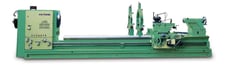 80.7" x 60"/480" Proking #PC-80, gap lathe, 63" swing over cross slide, 6-30" bore, 30 HP, tailstock, 1-shot