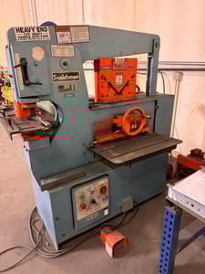 6" x 6" x 3/8" Scotchman #6509-24 Ironworker, 65 Ton, 5 HP, 230 V., 3ph, 2005