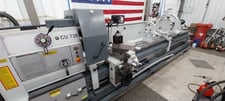 28" x 160" Lion #CU730, Engine Lathe, 4" Bore, 15 HP, 1400 RPM, digital read out, inch/metric thread, taper