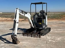 Bobcat E20, Crawler Excavator, 1949 hours, S/N: B3BL14231, 2018