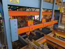 Rayco #Edge, Automatic Pallet Machine, 24" x 24" up to 48" x 48" pallets, 8' stacker height, 2500 lb. stacker