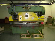 65 Ton, Verson, 8' overall, 12" Shut Height, 78" between housing, mechanical, Hurco AB7 Back Gauge, die rail