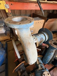 1300 GPM @ 55' TDH, Goulds #3196, Complete Pump, 6" x 8" -15" Size, 12.625" Impeller diameter, 1200 RPM