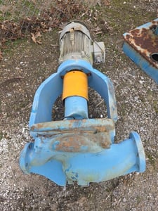 220 GPM @ 55' TDH, ITT Goulds #3996, Pump, 3" x 4" -13" Size, 11.5" Impeller diameter, 239 psi, 1120 RPM
