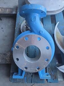 Goulds #53776, CF8M Pump Casing, w/54075 Plate, 3" x 4" -9" Plate