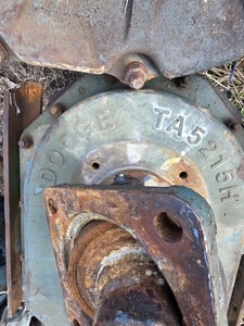 Dodge #TA5215H25, Speed Reducer, 25.00 :1 Ratio, 50.7 HP, 2000 RPM