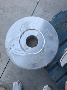 Summit #CD4MCUN, Plate w/56196 Ductile Iron Impeller, 18" Size