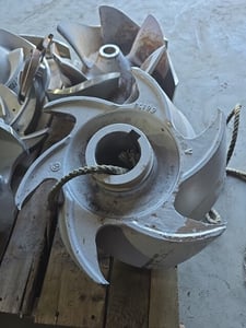 Goulds, outside dimension 3175 Impeller, 316SS Material, 17"-18" Size