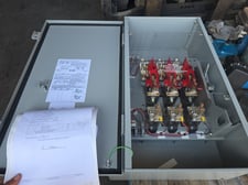 200 Amp. Eaton, DEM364FDJX-0000, Heavy-Duty Safety Switch, 3-Pole, 600 VAC