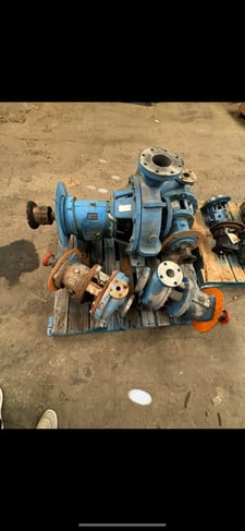 560 GPM @ 90' TDH, Goulds #3196, Pump, Stainless Steel, 4" x 6" -17" Size, 1200 RPM