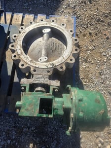 16" Fisher #8532-SS-SS, Butterfly Valve, 150 lbs. Pressure