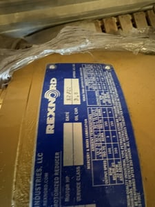 1750 RPM, Rexnord #AAPA0004428X1XA, Planetgear 7000 Atlas Gear Reducer, 17.21:1 Ratio, 102 RPM Output