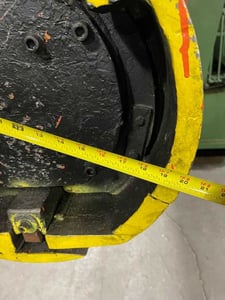 60000lb. Paxson, Recoiler, 72" outside dimension, 20-24" ID, LR, 20" diameter drum, 1960