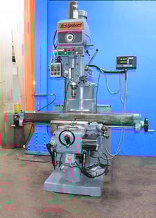 Bridgeport #Series-II, Vertical Milling Machine, 11" x58" table work surface, 30" X, 15" Y, 16" Z, 26-5/8"