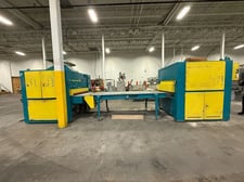 51.2" Boere #TKKK-1300, Double Drum Wide Belt Sander, 82 FPM, 1999