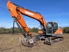 Daewoo Doosan DX225LC-5, Crawler Excavator, 974 hours, S/N: DHKCEBBUJG0001304, 2017