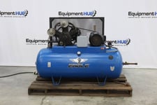 10 HP Eagle, tank mounted air compressor, 170 psi, 480 V., 3 phase