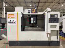Takumi #VC1052, CNC vertical machining center, 3-Axis, Fanuc 0iMF, 41.7" X, 20.4" Y, 24" Z, 12000 RPM, 24