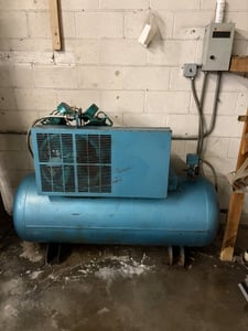 Kellogg #452TV, Reciprocating Air Compressor, 10 HP, 120 Gallon