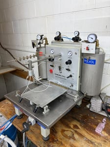 Color-Dec Domes #250M, Urethane Dome Dispensing Machine