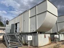 2000 KW Cummins #DQKAB, diesel generator set, 7200/12470 Volts, 3-ph., sound attenuated enclosure, 262 hours