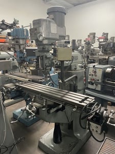 Bridgeport #Series-1 variable speed, Milling Machine, 9" x 49" table, 2 HP, 4200 RPM, 220/440 V., digital