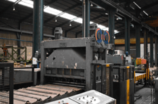 59" x 0.394" Fagor Arrasate, Cut-To-Length Line, 55000 lb., 82 FPM, 1975