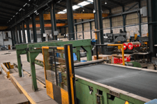 61" x .118" Bonak, Cut-To-Length Line, RL, 78.7" outside dimension, 30" ID, 55000 lb., 1982