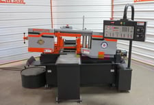 12.8" x 12.8" Hemsaw #H90A-C, Horiz Band Saw, 1" x 12'10" x 0.035" blade, 3 HP, unused