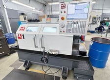 Haas #TL-1, cnc lathe, 20" swing, 11" swing over cross slide, 16" diameter x 30" L max, 2.3" bore, 10 HP