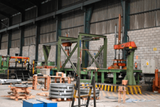 Felemamg, 79" Coil Strapping & Packing Line