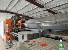 770 Ton, 1,404 oz., Chen Hsong #SM700-TP-SVP/2 (D2), Plastic Injection Molding Machine, Tie Bar Pulling