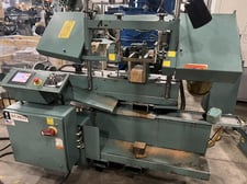 9" x 14" W.F. Wells #W-9-14A, Twin Column Automatic Horizontal Bandsaw