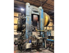 2000 Ton, National #2000-Maxipress, 47.5" x 54" bed, 12" stroke, 58" adjustment, 35" shut height, 60 spm, 150