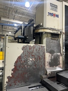 4.3" Toshiba #BTD-100R16, CNC Horizontal Boring Mill, 55.1" x 63" rotary table, 78.7" X, 59.1" Y, 57.1" Z