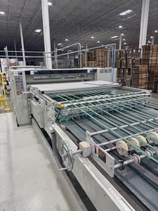 67" BW Papersystems/Marquip #Hawk, Dual Rotary Sheeter, 72" unwind diameter, 16"-65" cut off range, 2018