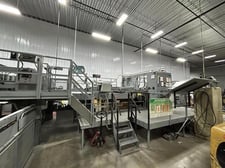 73" BW Papersystems/Marquip #SheetPro, Dual Rotary Sheeter, 72" unwind diameter, Tidland Class III slitting